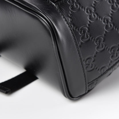Gucci Guccissima Signature Small Day Backpack Black 9 of 10