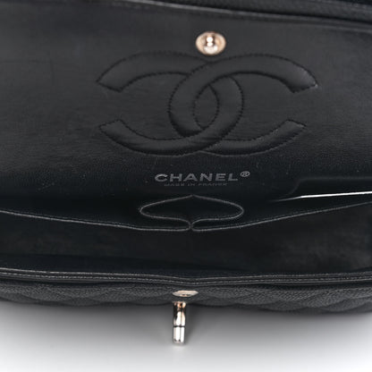 Chanel Caviar Quilted Medium Double Flap Black 5 of 9