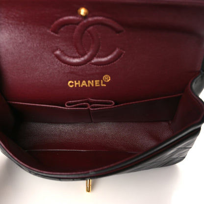 Chanel Lambskin Quilted Small Double Flap Black 5 of 10
