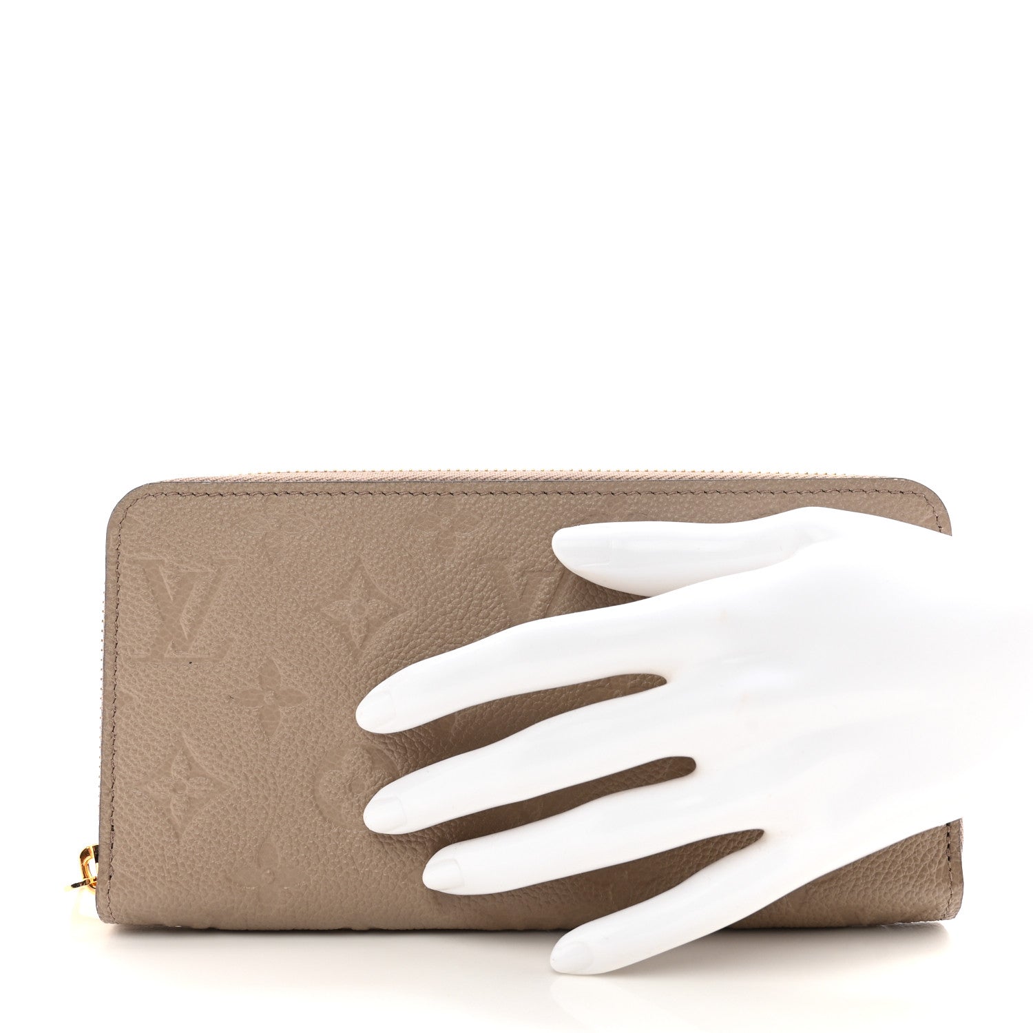 Louis Vuitton LOUIS VUITTON Empreinte Zippy Wallet Tourterelle 2 of 7