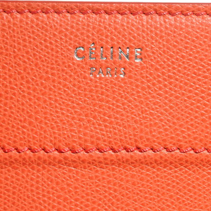 Celine Grained Calfskin Small Phantom Luggage Coral 7 of 9