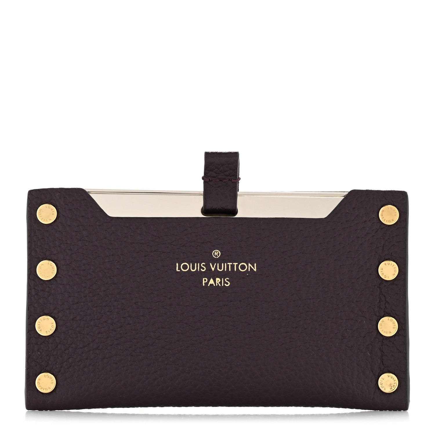 Louis Vuitton Cuir Rivets Mirror Case Quetsche 1 of 10