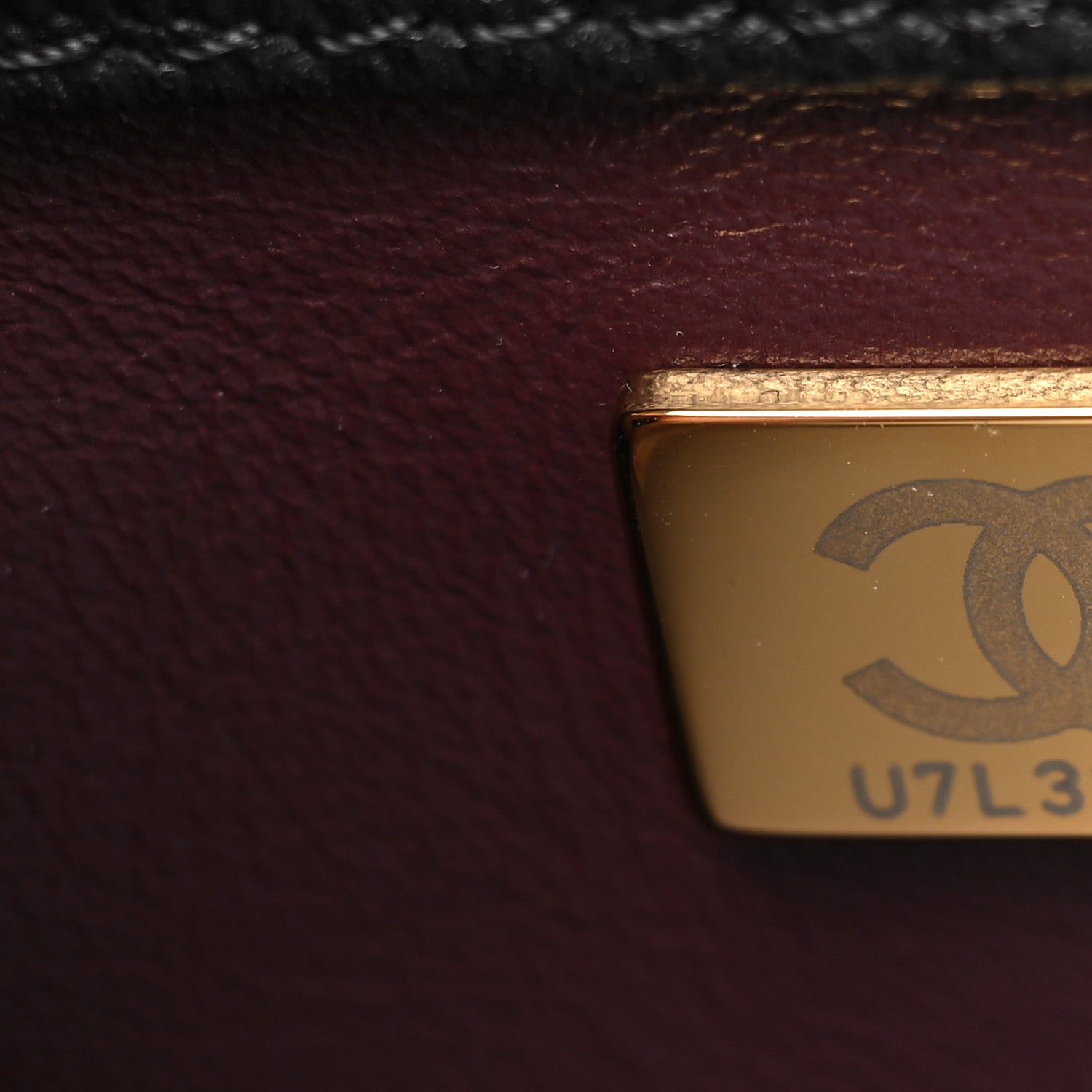Chanel Caviar Quilted Small Coco Handle Flap Black 7 of 10