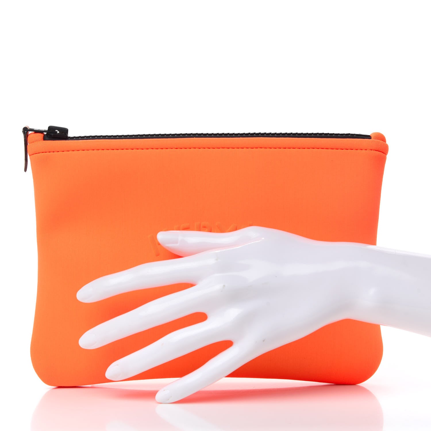 Hermes Neoprene Small Neobain Case Orange 2 of 7