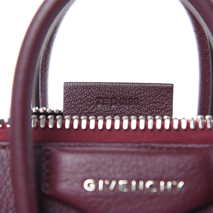 Givenchy Sugar Goatskin Mini Antigona Aubergine 7 of 9