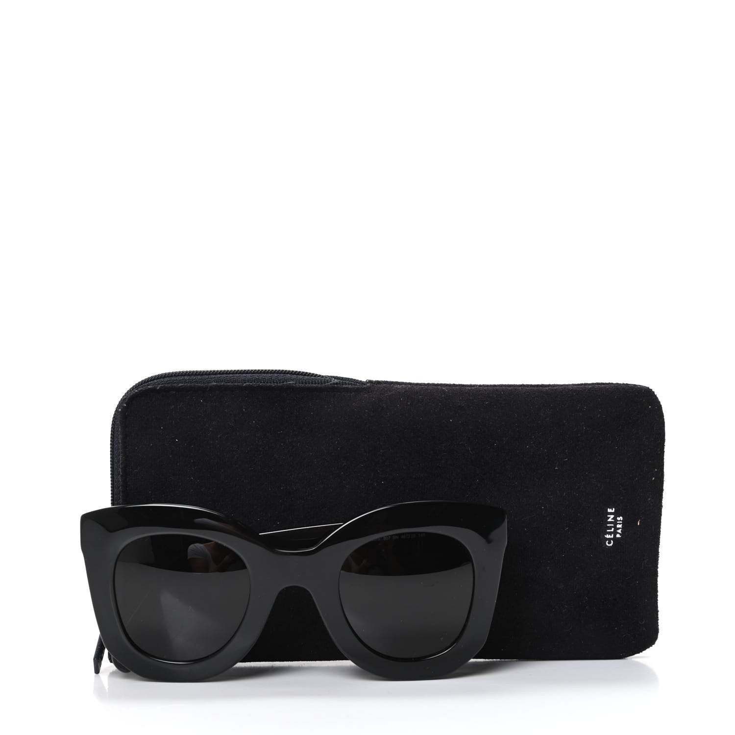 Celine Acetate Marta Sunglasses CL 41093/S Black 7 of 7