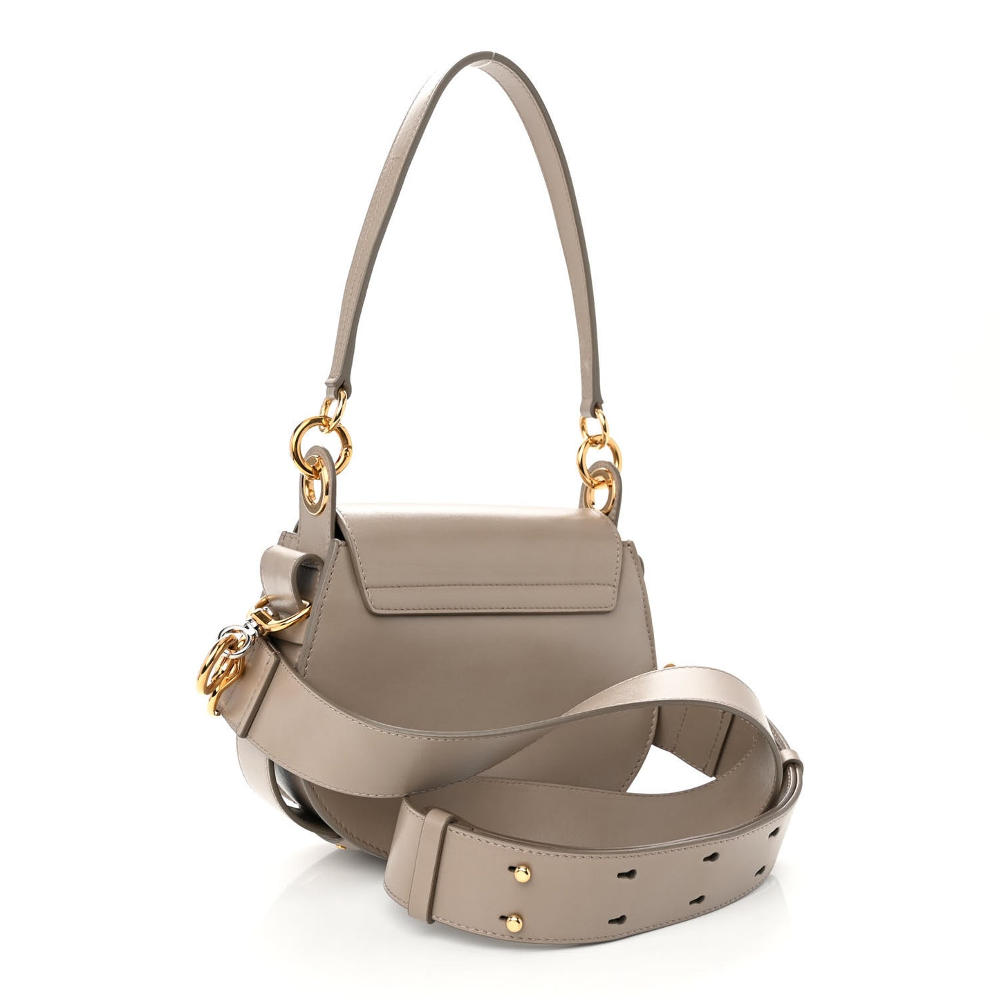 Calfskin Small Tess Bag Motty Grey