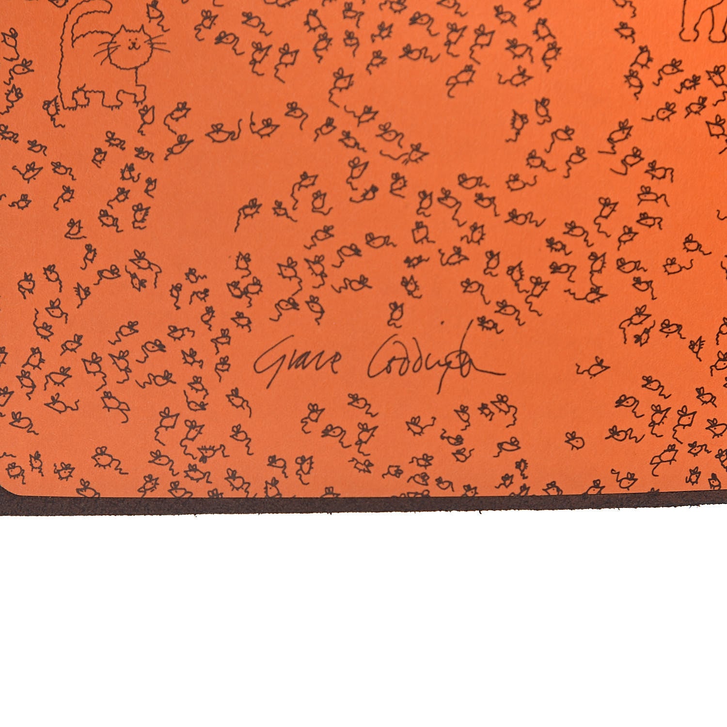 Louis Vuitton Catogram Clemence Notebook MM Marron 6 of 8