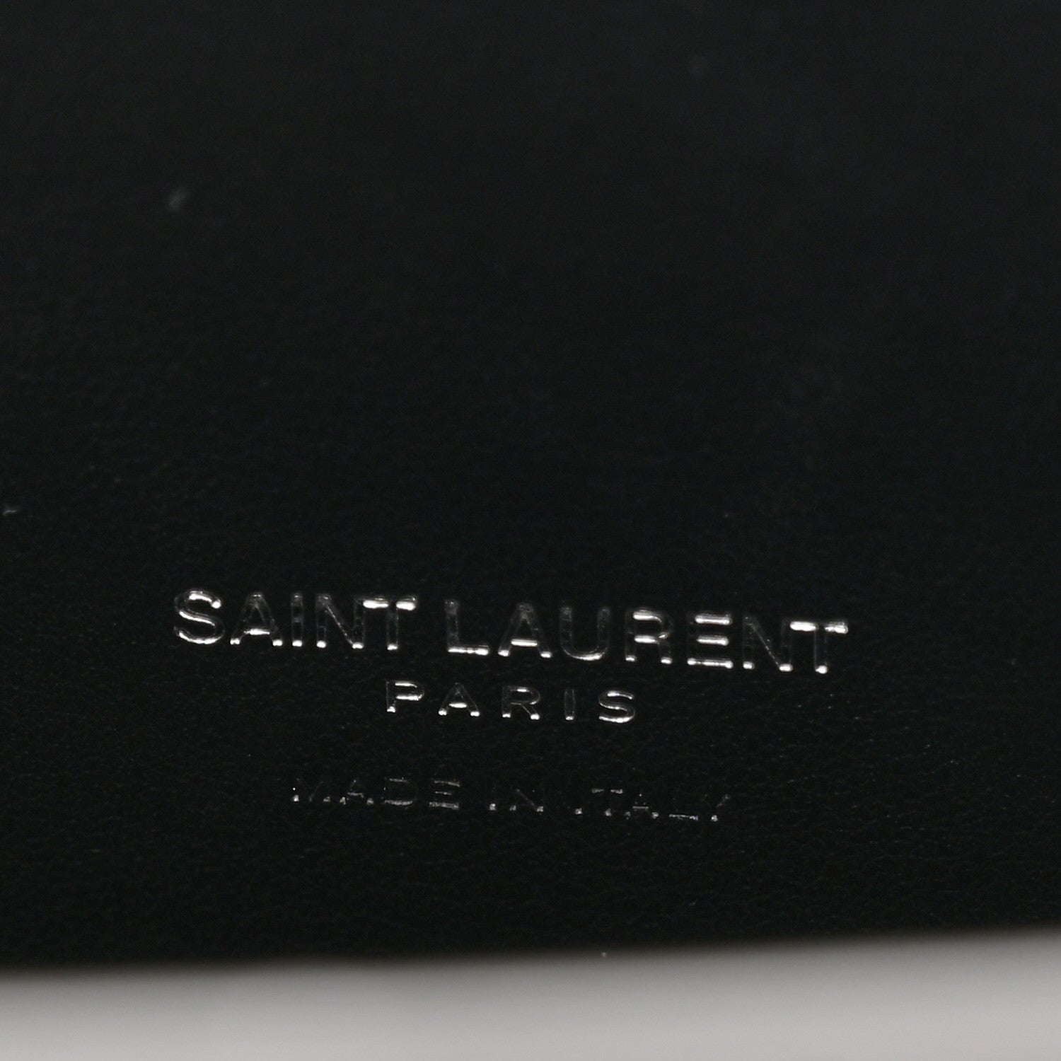 Saint Laurent Calfskin Crocodile Embossed Baby Sac De Jour Black 6 of 9