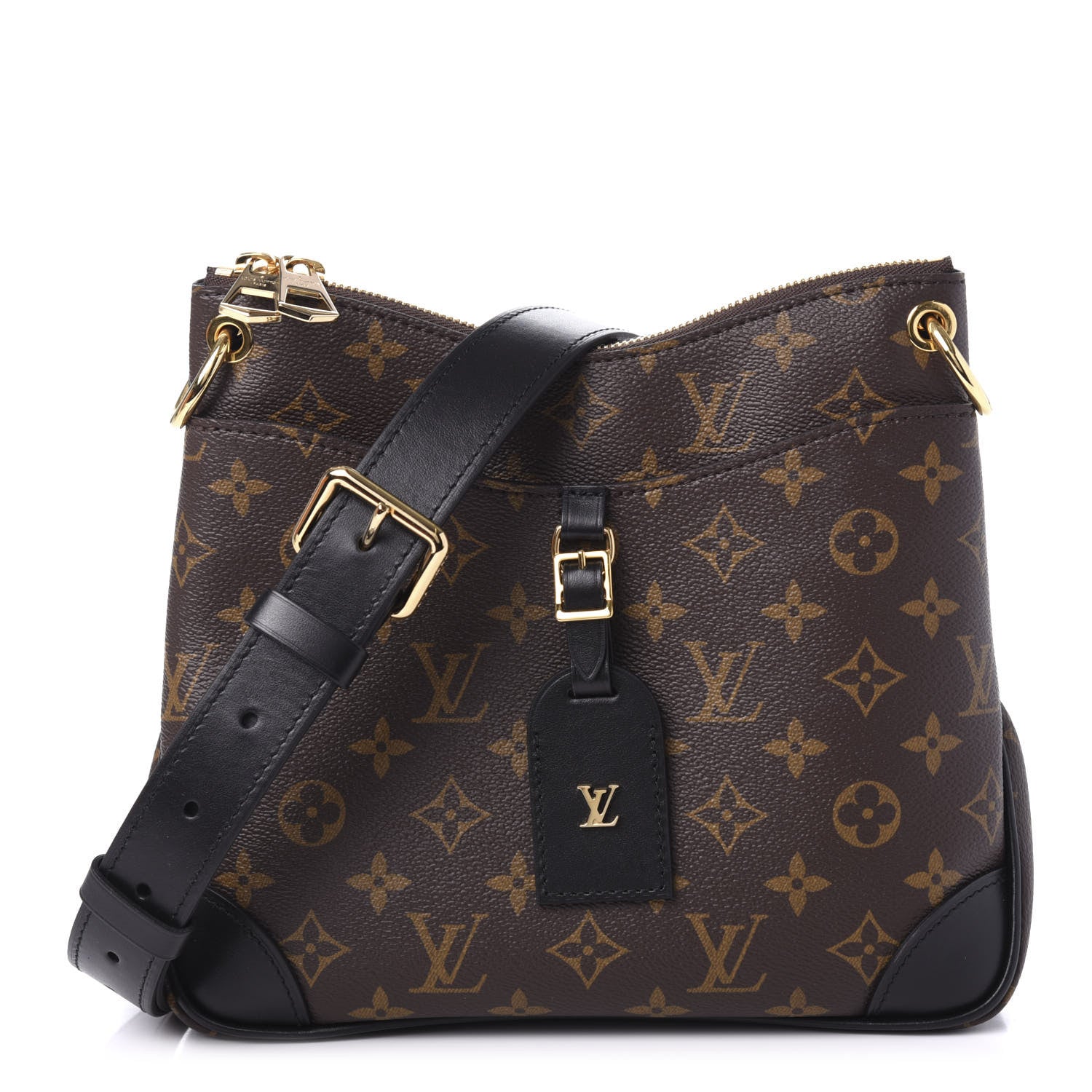 Louis Vuitton Monogram Odeon PM Black 1 of 10