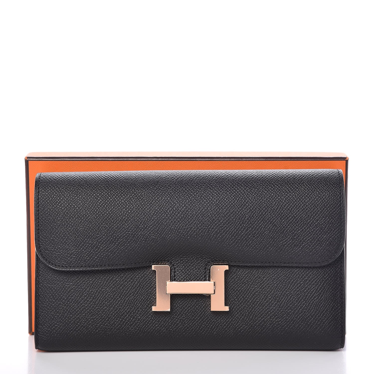 Hermes Epsom Constance Long Wallet Black 11 of 11