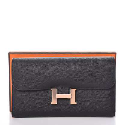 Hermes Epsom Constance Long Wallet Black 11 of 11