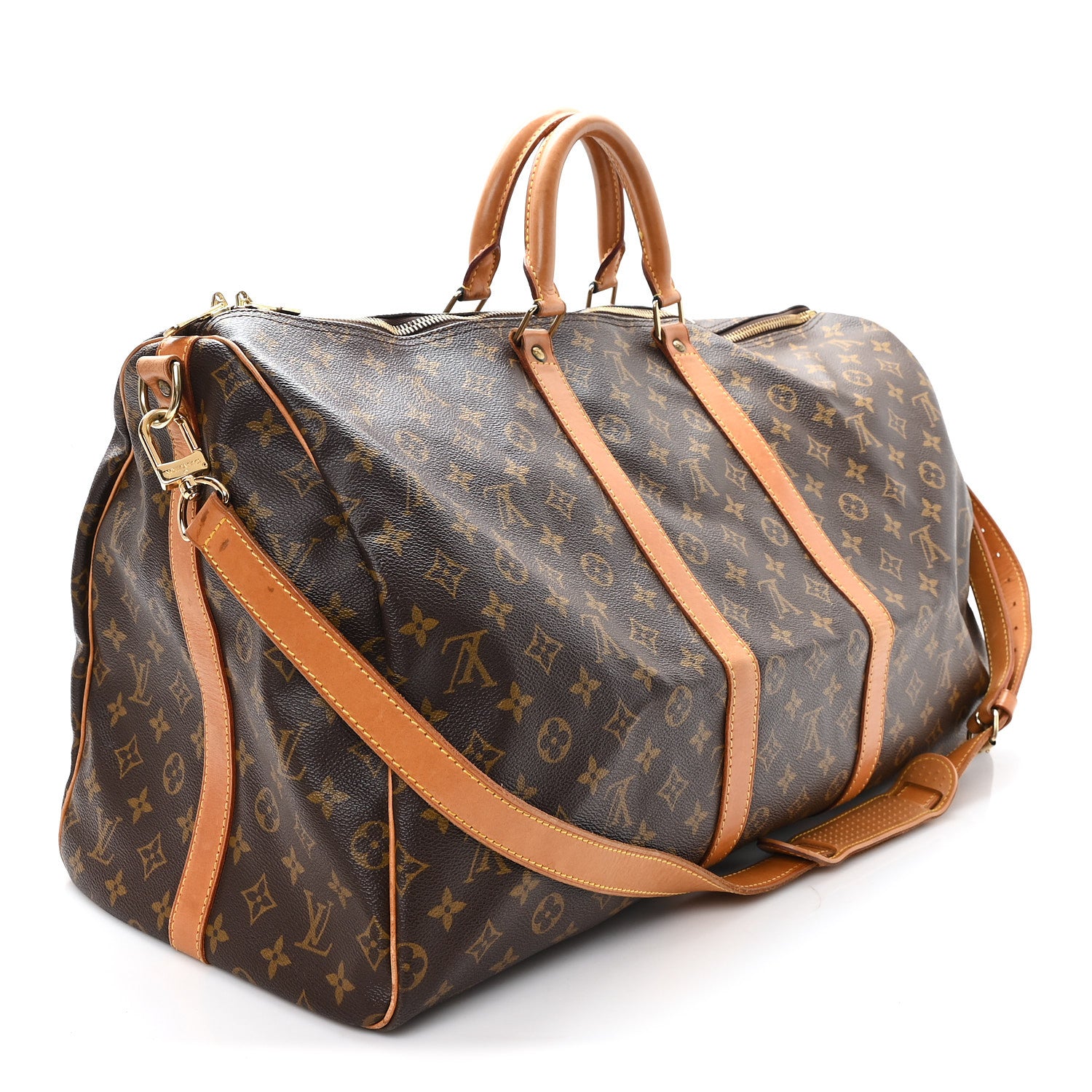 Louis Vuitton Monogram Keepall Bandouliere 55 2 of 9