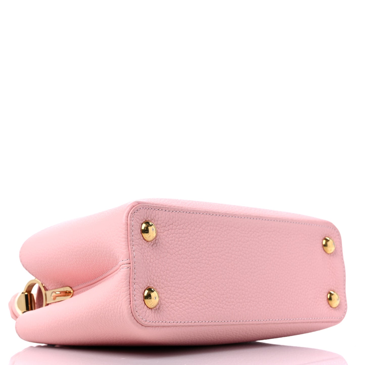 Taurillon Scrunchie Capucines BB Bubble Gum Pink