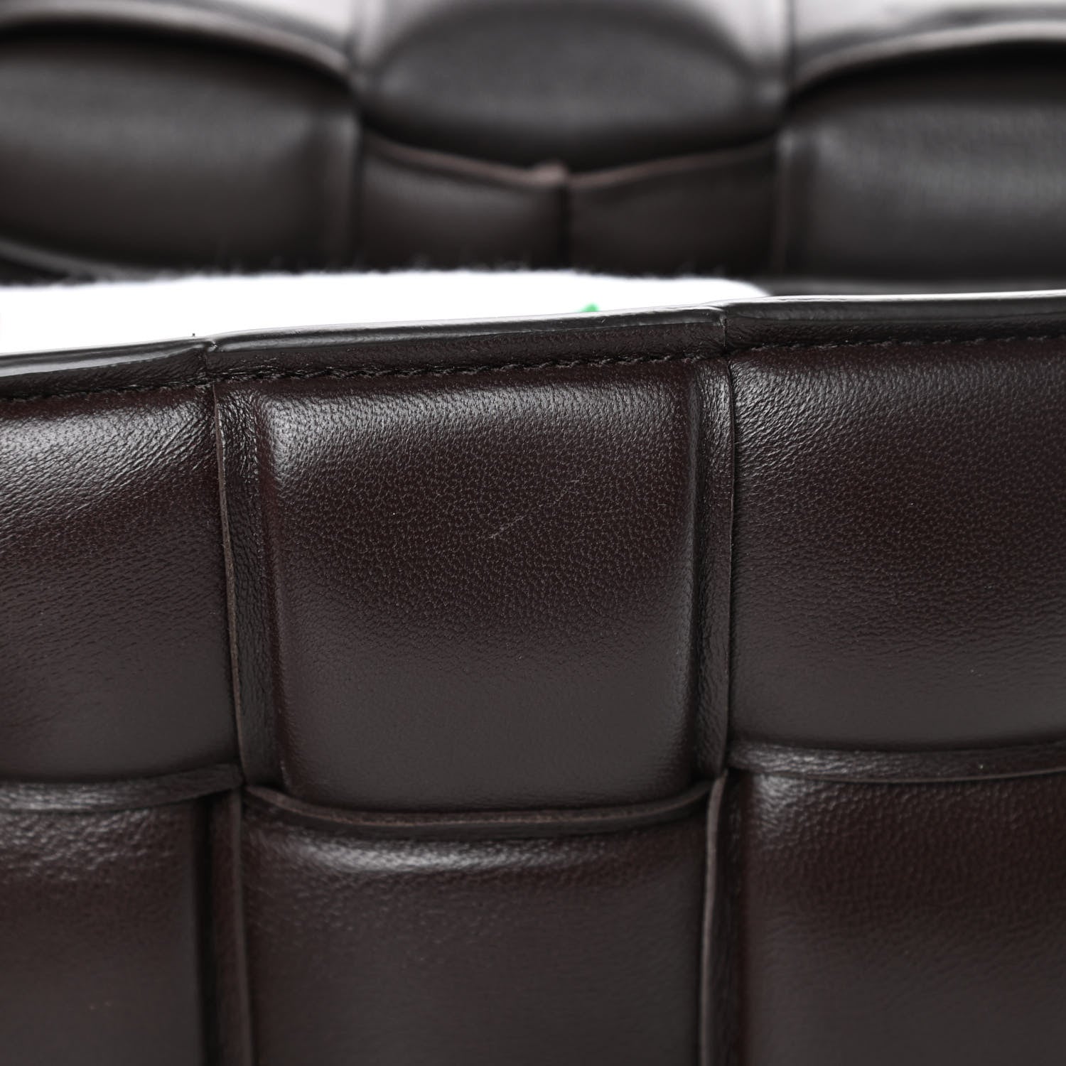 Bottega Veneta Lambskin Maxi Intreccio Padded Chain Cassette Crossbody Bag Black 10 of 10