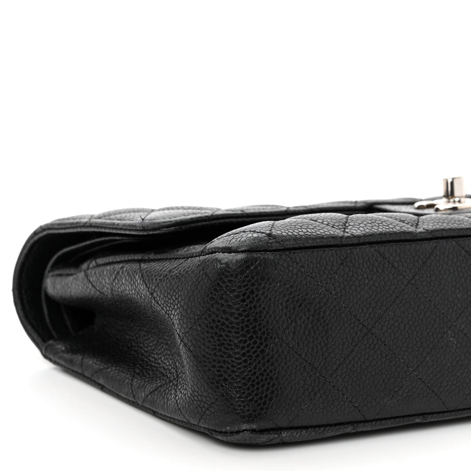 Chanel Caviar Quilted Medium Double Flap Black 8 of 13