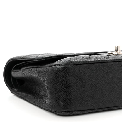 Chanel Caviar Quilted Medium Double Flap Black 8 of 13