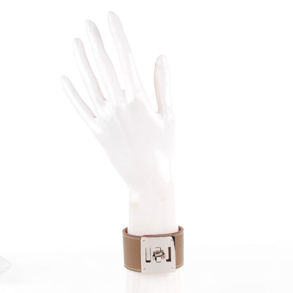 Hermes Chamonix Kelly Dog Bracelet Etoupe 2 of 7