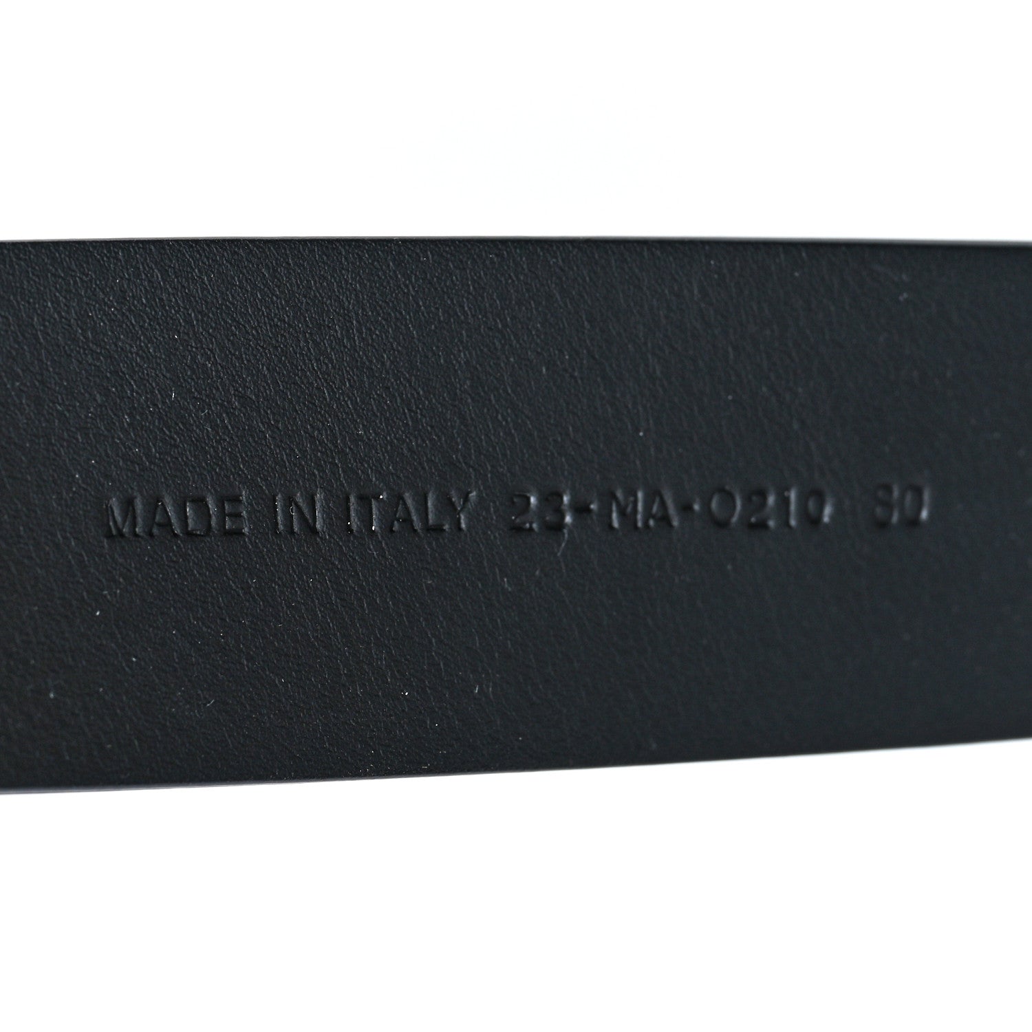 Christian Dior Ultra Matte Calfskin 35mm Montaigne Belt 80 Black 4 of 6