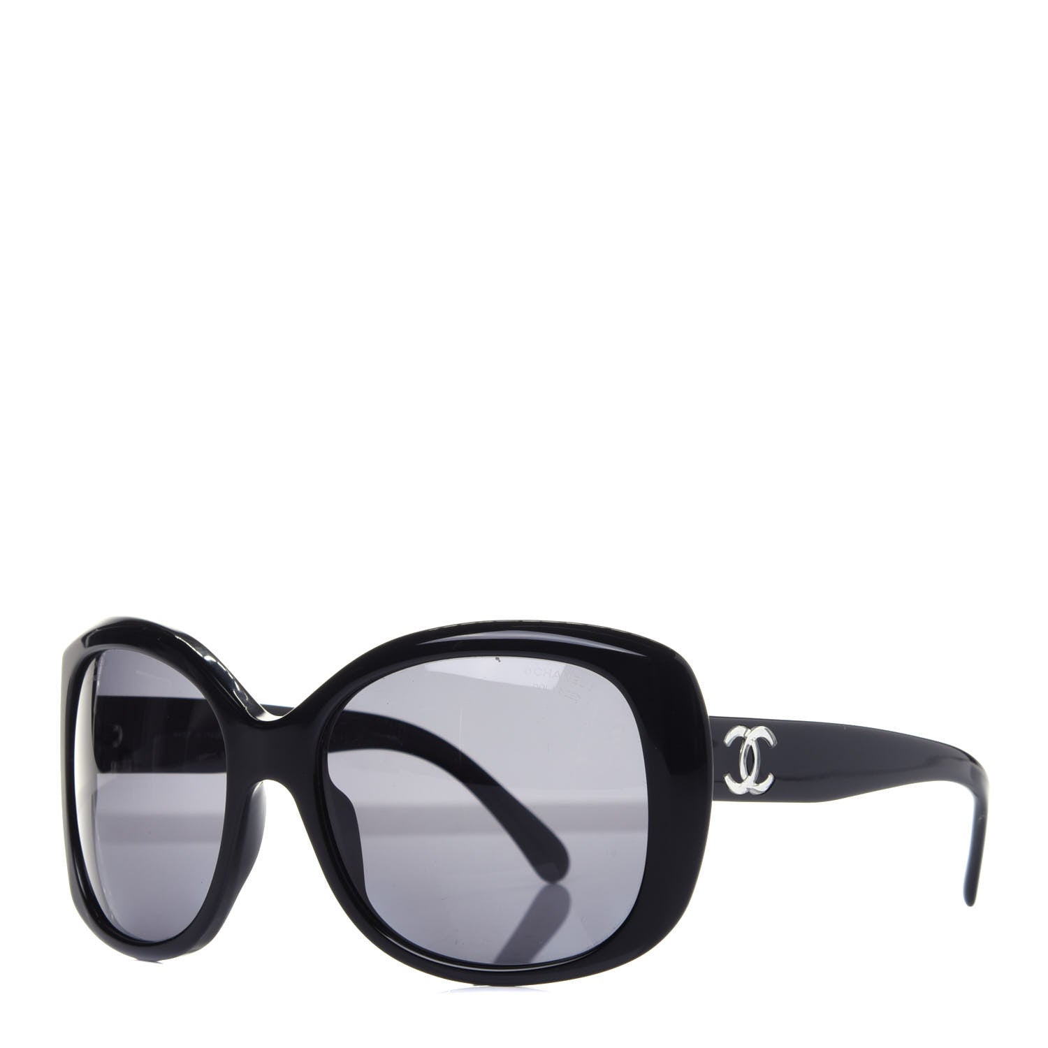 Chanel Acetate CC Sunglasses 5183 Black 1 of 8