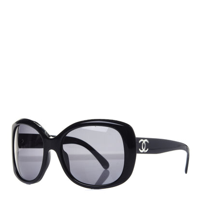 Chanel Acetate CC Sunglasses 5183 Black 1 of 8