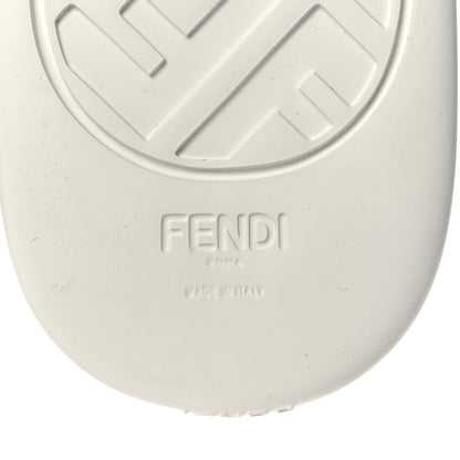 Fendi Canvas Floral Print Logo Sneakers 36.5 Sagittarius Black 6 of 8