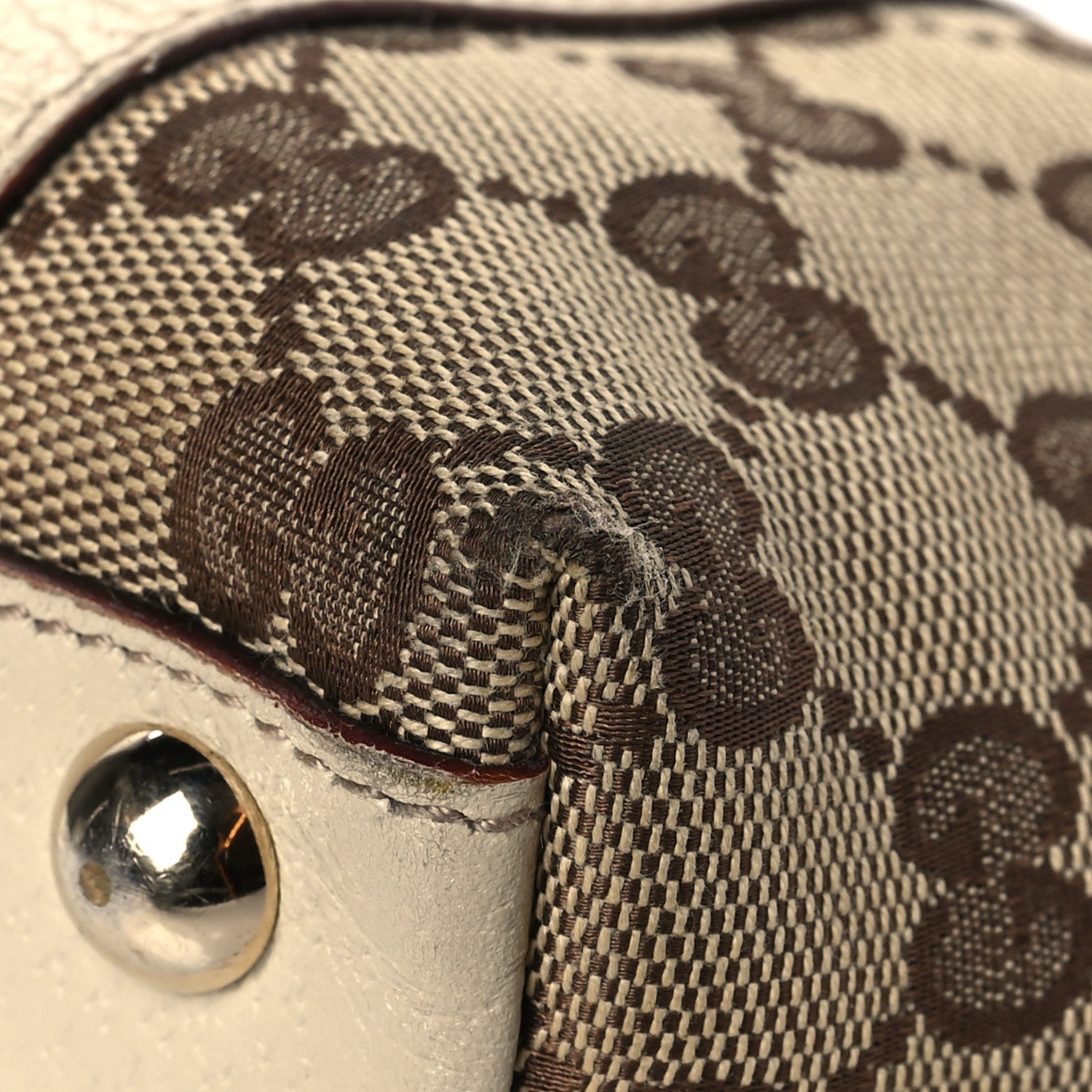 Gucci Monogram Small Abbey Tote Off White 20 of 41