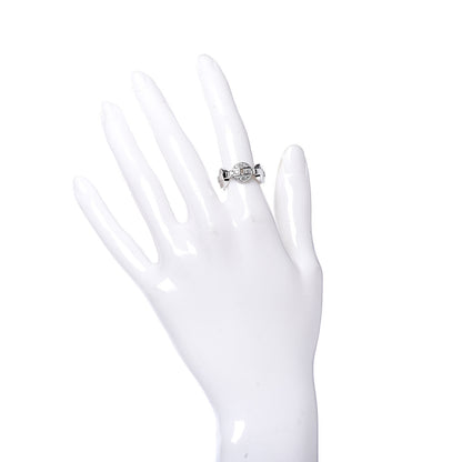 Cartier 18K White Gold Diamond Himalia Ring 50 5.25 2 of 5