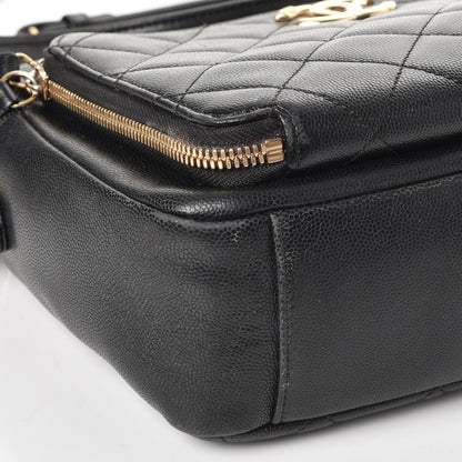 Chanel Caviar Quilted Business Affinity Camera Case Black 14 of 16