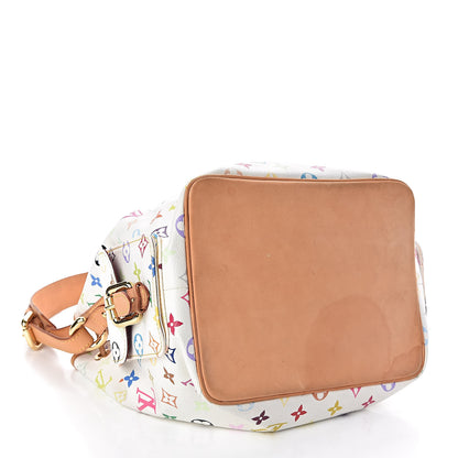 Louis Vuitton Monogram Multicolor Petit Noe White 4 of 10