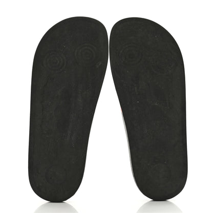 Gucci GG Supreme Monogram Blooms Slide Sandals 39 Beige Multicolor 5 of 8