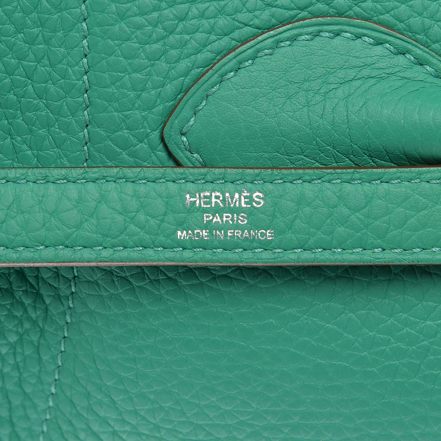 Hermes Taurillon Clemence Bolide 31 Menthe 7 of 11