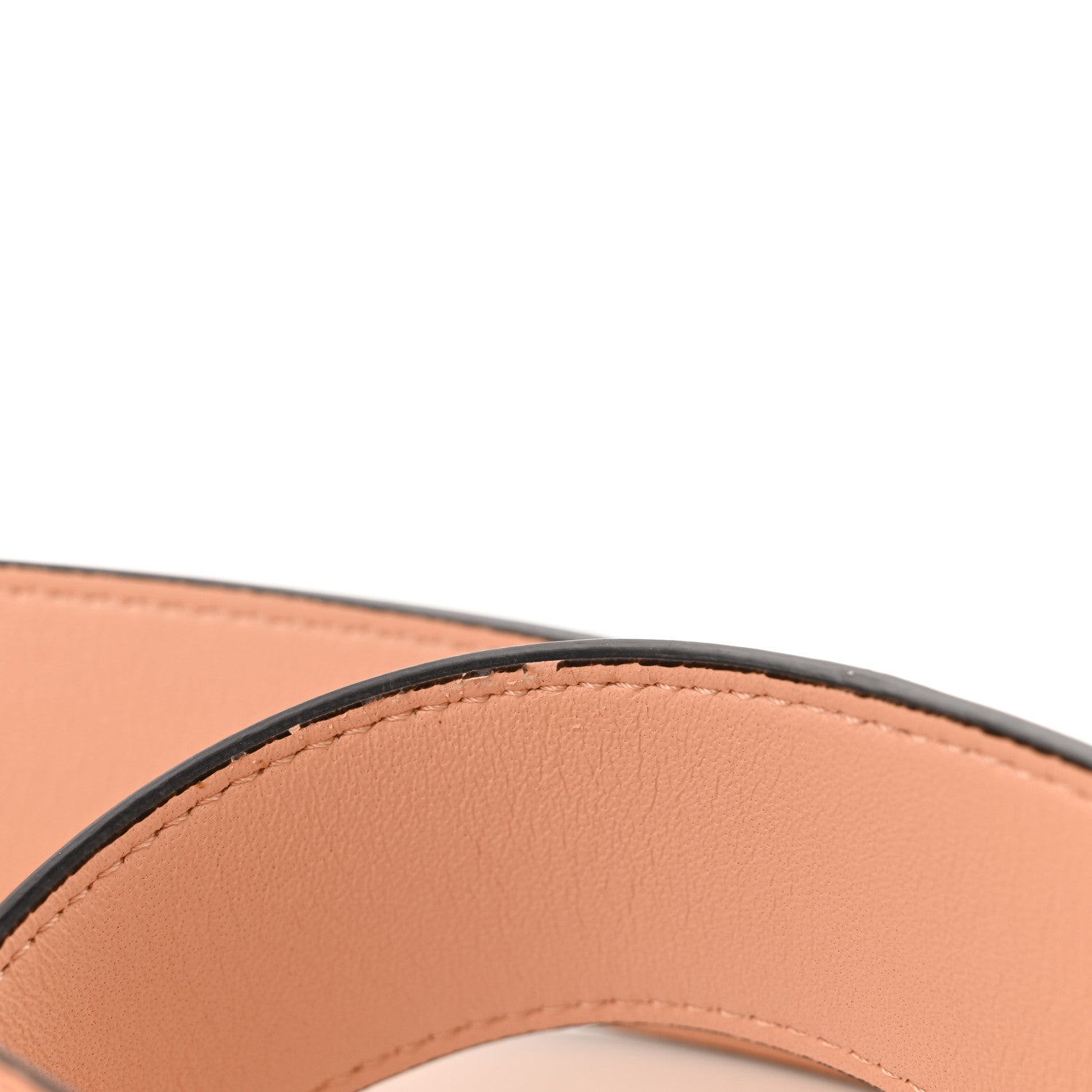 Fendi Nappa FF 1974 Embossed Baguette Rosa Quarzo 10 of 12
