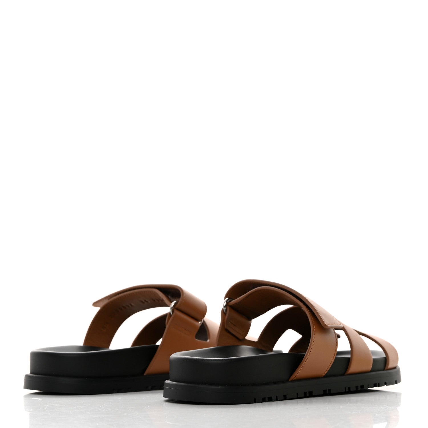 Hermes Calfskin Womens Chypre Sandals 36 Naturel 4 of 9