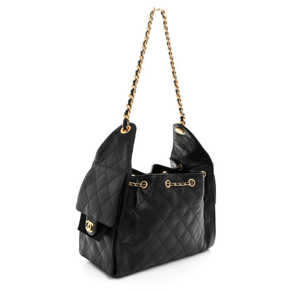 Chanel Caviar Quilted Small Chanel 25 Handbag Black 3 of 11