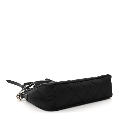 Prada Nylon Tessuto Impuntu Quilted Crossbody Bag Black 4 of 10