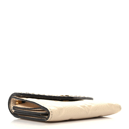Louis Vuitton Snakeskin Empreinte Zoe Wallet Creme 4 of 10