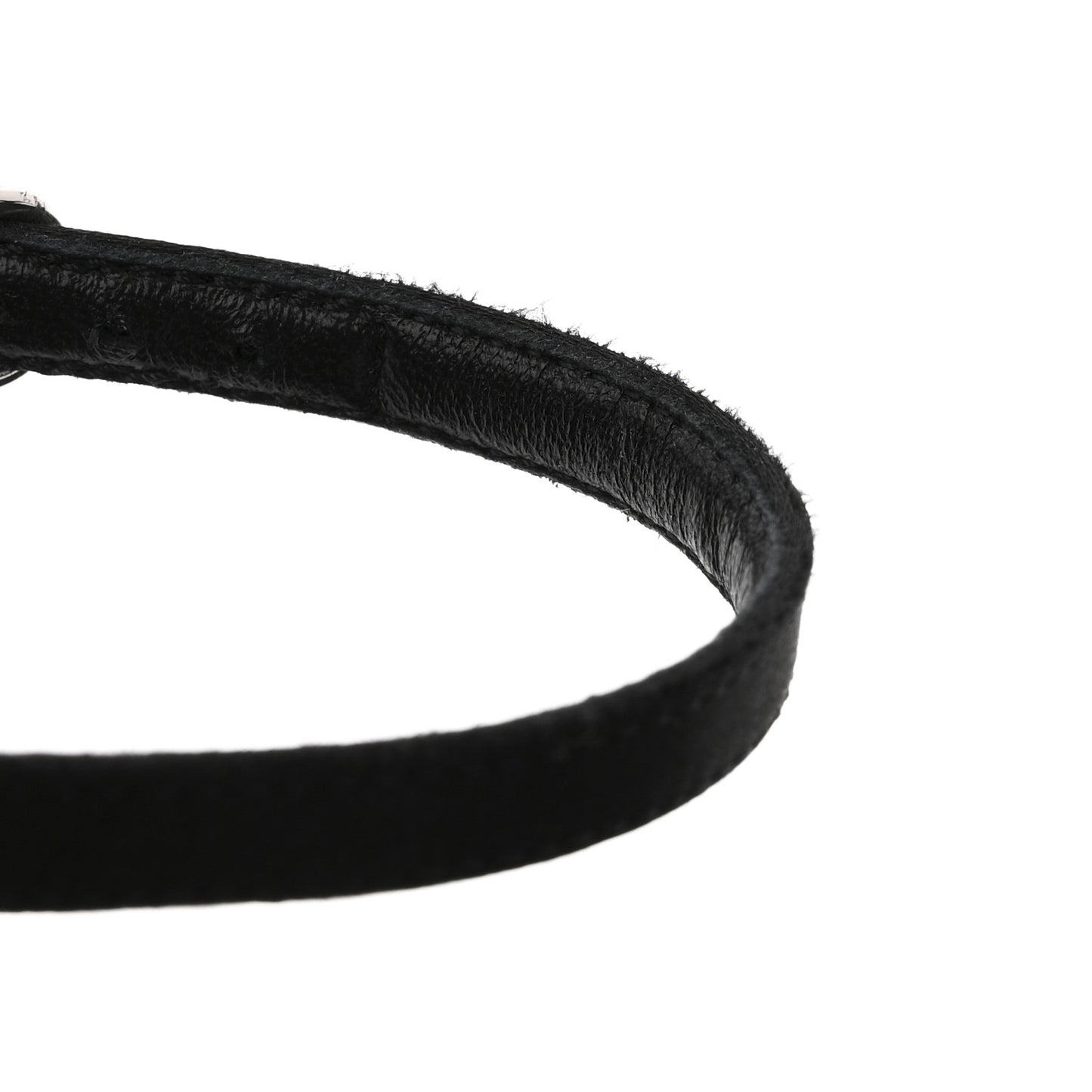 Satin Crystal Santorini Sandals 37.5 Black