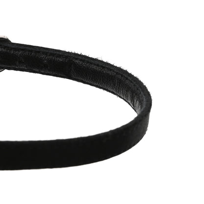 Hermes Satin Crystal Santorini Sandals 37.5 Black 10 of 11