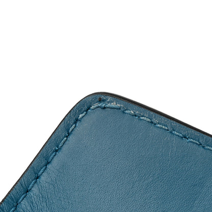 Bulgari Calfskin Serpenti Forever Crossbody Blue 24 of 30