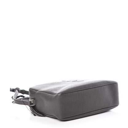 Saint Laurent Lambskin Monogram Small Lou Camera Bag Asphalt 4 of 9