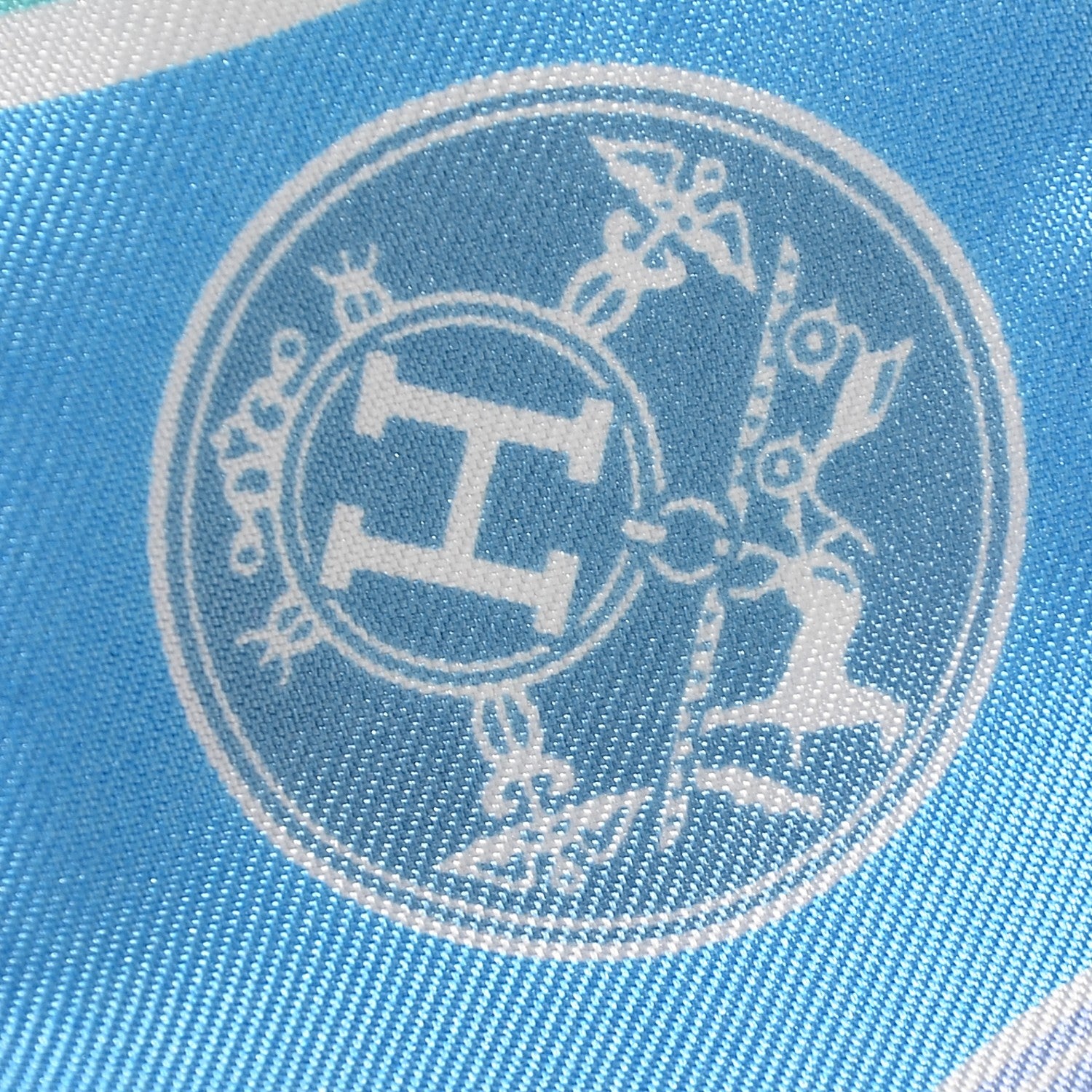 Hermes Silk Confettis D'Ex Libris Twilly 4 of 4