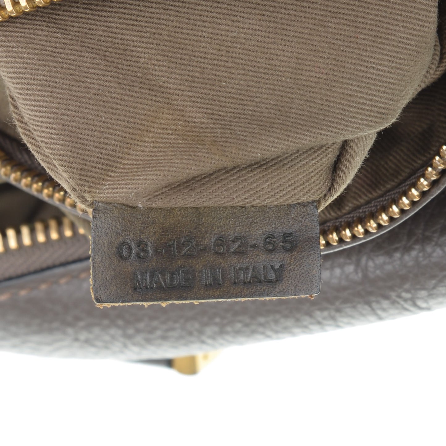 Calfskin Small Marcie Satchel Ash