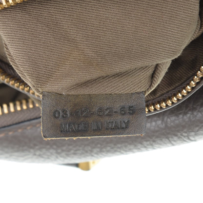 Chloe Calfskin Small Marcie Satchel Ash 9 of 9