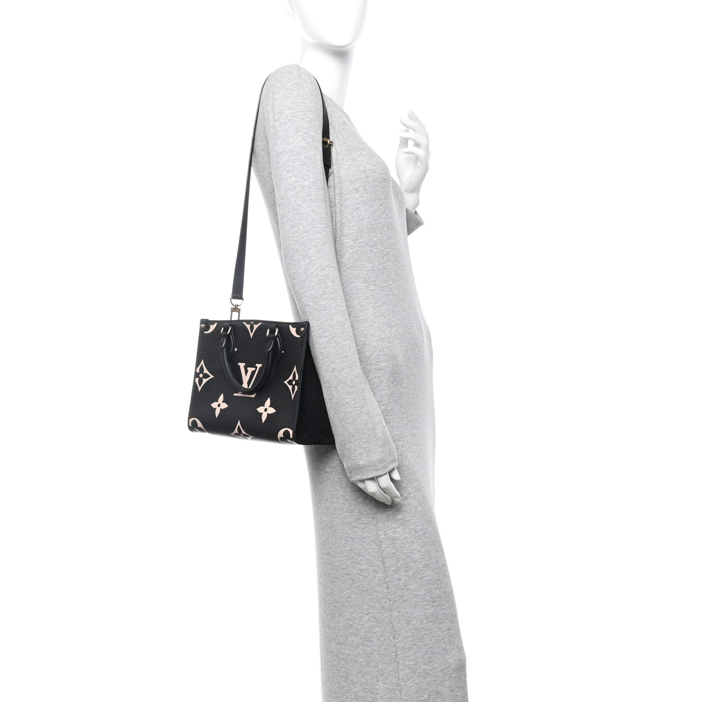 Empreinte Monogram Giant Onthego PM Black Beige