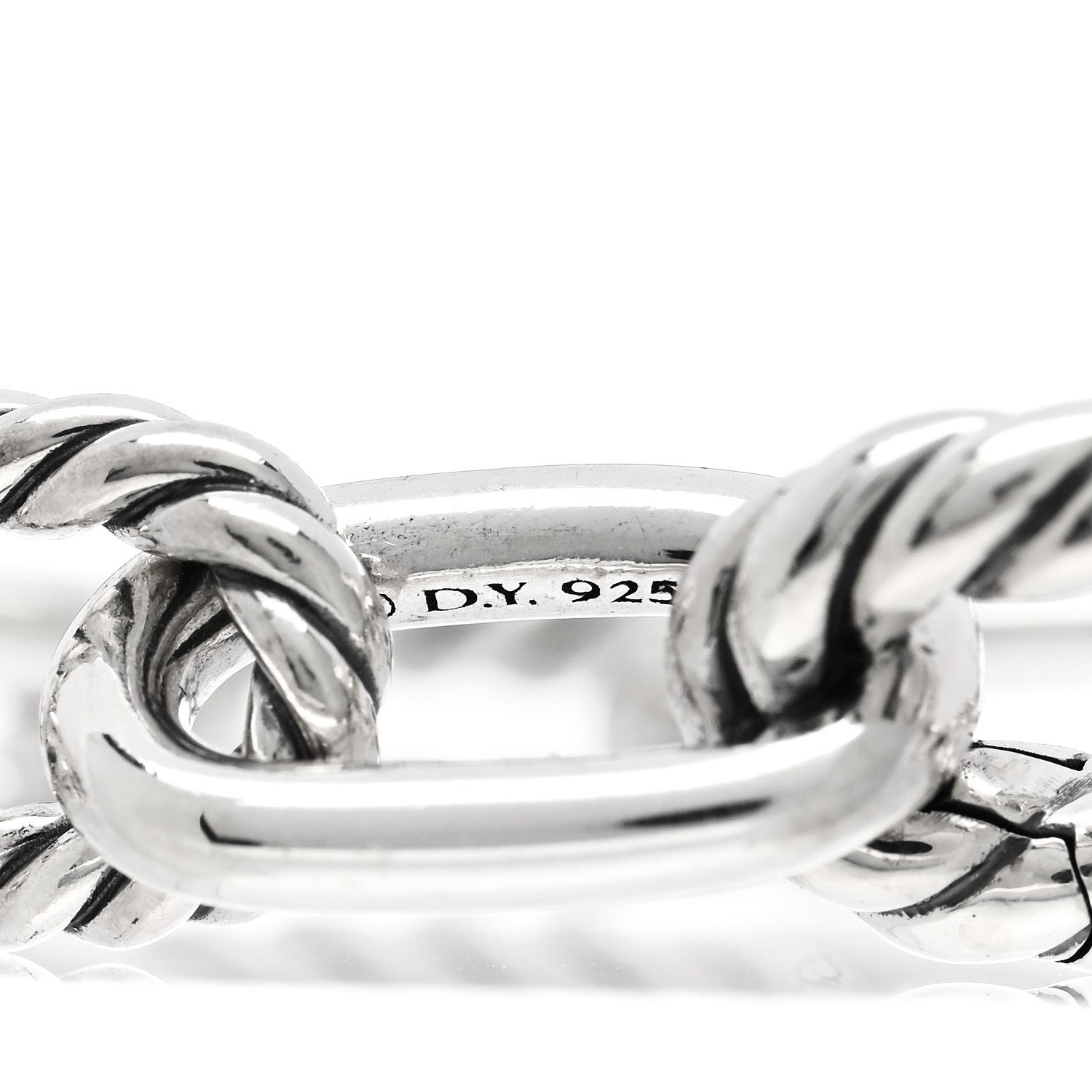 David Yurman Sterling Silver 8.5mm Madison Chain Bracelet 3 of 4