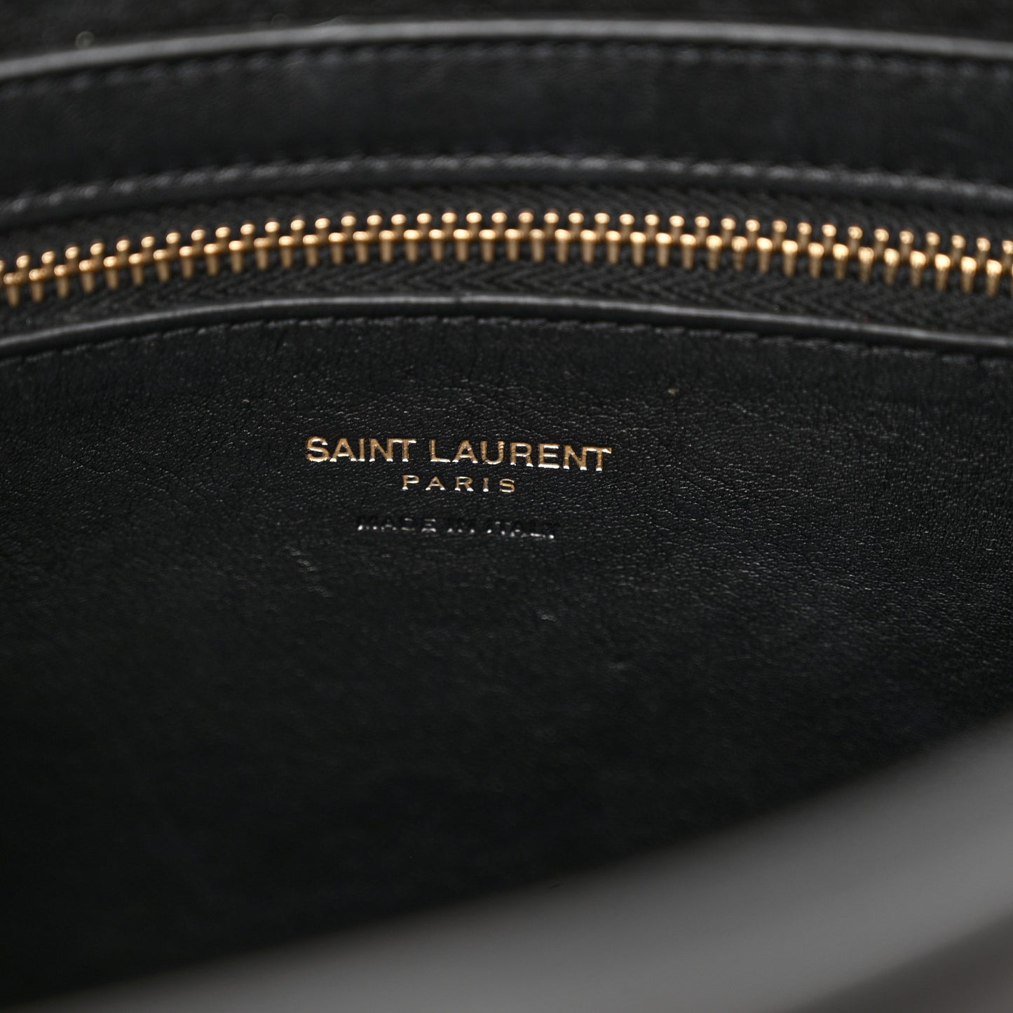 Smooth Calfskin Small Monogram Cabas Black