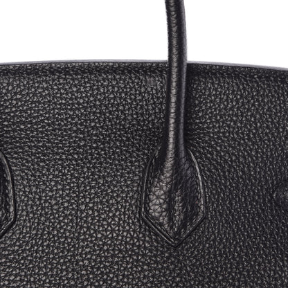 Hermes Togo Birkin 25 Black 30 of 34