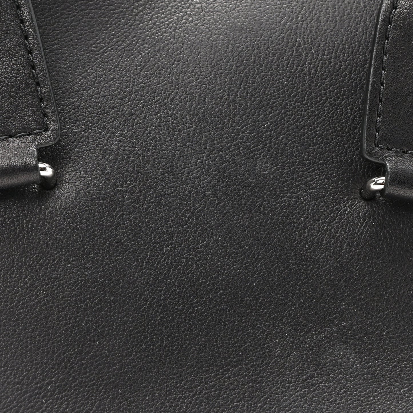 Saddle Calfskin Mini Devon Bag Black