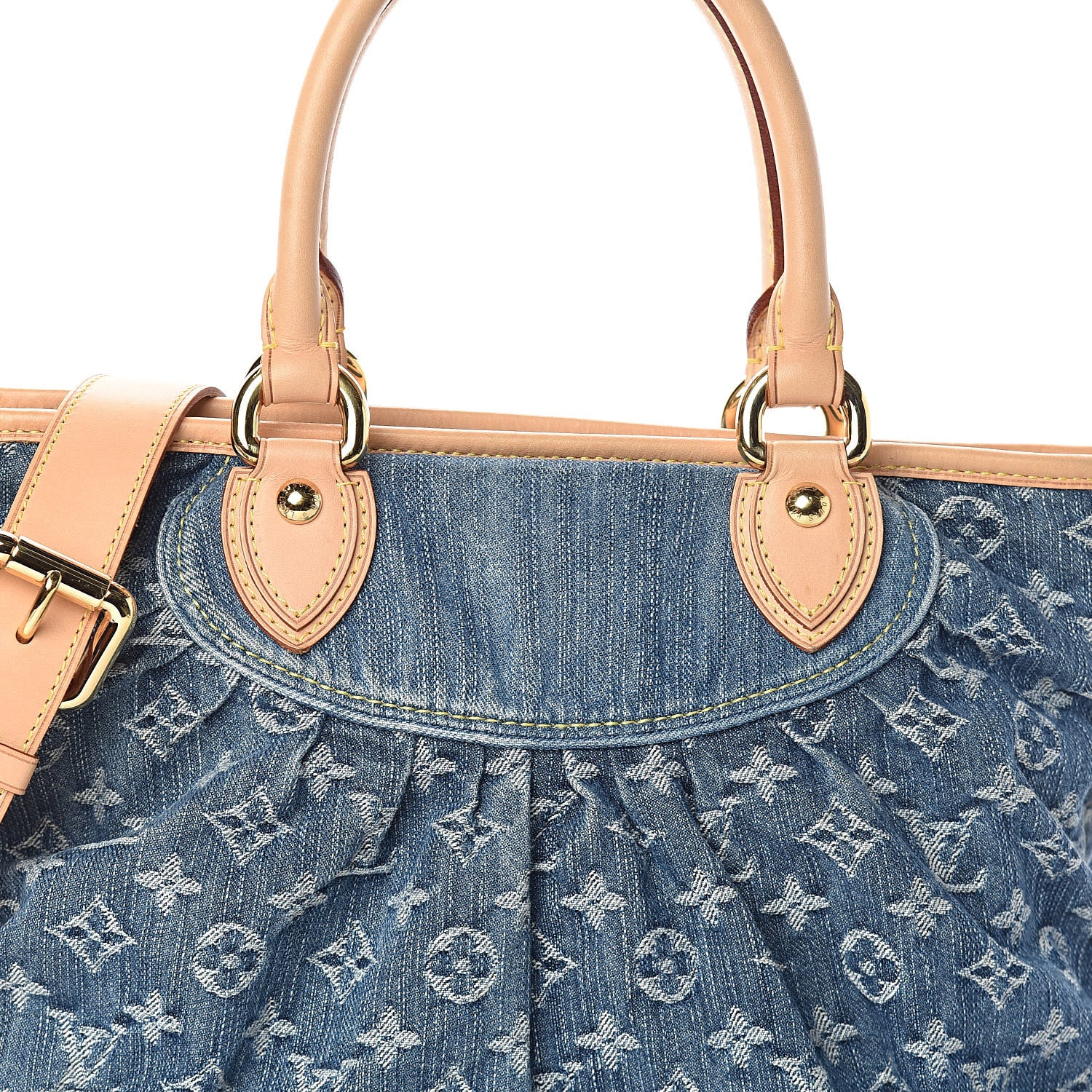 Louis Vuitton Denim Neo Cabby GM Blue 7 of 9